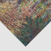 Claude Monet - Waterlelies vijver, Roze Harmonie Tissuepapier (Detail)