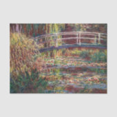 Claude Monet - Waterlelies vijver, Roze Harmonie Tissuepapier (Voorkant)