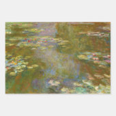 Claude Monet - Waterleliesvijver 1917 Inpakpapier Vel (Voorkant)