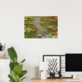 Claude Monet - Waterleliesvijver 1917 Poster (Thuiskantoor)