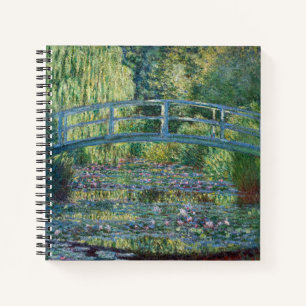 Claude Monet - Waterleliesvijver, Groene Harmonie Notitieboek
