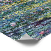 Claude Monet - Waterleliesvijver, Groene Harmonie Poster (Hoek)
