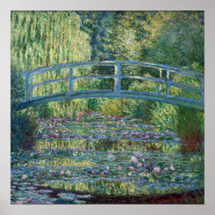 Claude Monet - Waterleliesvijver, Groene Harmonie Poster