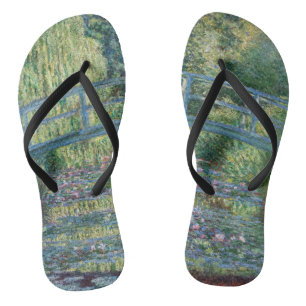 Claude Monet - Waterleliesvijver, Groene Harmonie Teenslippers