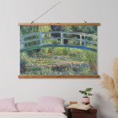 Claude Monet - Waterleliesvijver & Japanse Brug Hangend Wandkleed (Slaapkamer)