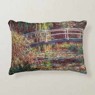 Claude Monet - Waterleliesvijver, Roze Harmonie Accent Kussen