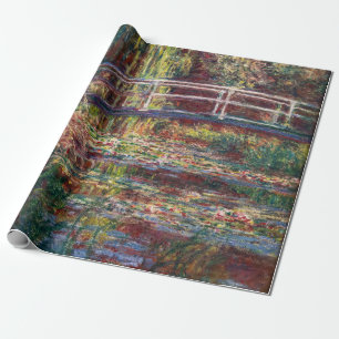 Claude Monet - Waterleliesvijver, Roze Harmonie Cadeaupapier