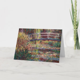 Claude Monet - Waterleliesvijver, Roze Harmonie Kaart