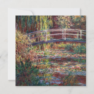 Claude Monet - Waterleliesvijver, Roze Harmonie Kaart