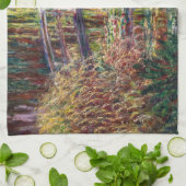 Claude Monet - Waterleliesvijver, Roze Harmonie Theedoek (Gevouwen)