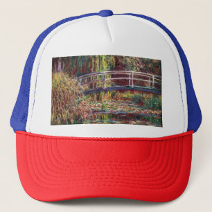 Claude Monet - Waterleliesvijver, Roze Harmonie Trucker Pet