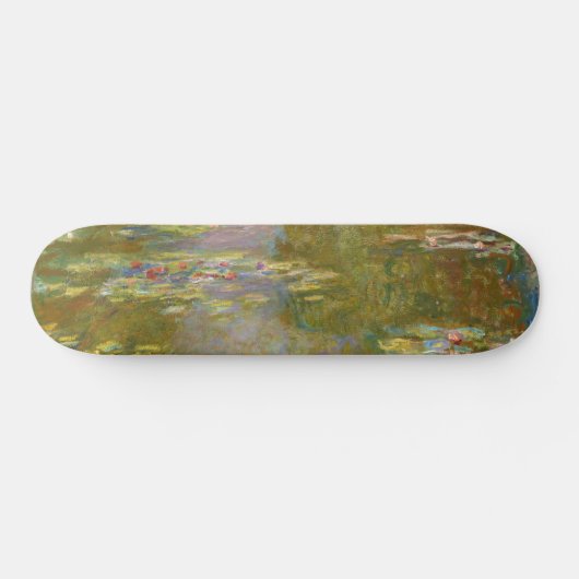 Claude Monet - Waterlelievijver 1917 Persoonlijk Skateboard (Horizontaal)