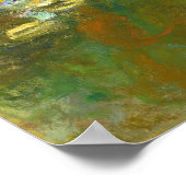 Claude Monet - Waterlelievijver 1917 Poster (Hoek)