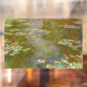 Claude Monet - Waterlelievijver 1917 Raamsticker (Vel 2)