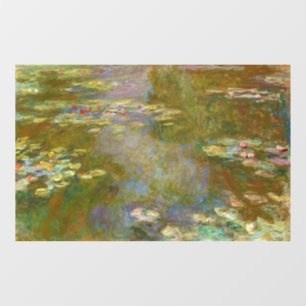 Claude Monet - Waterlelievijver 1917 Raamsticker