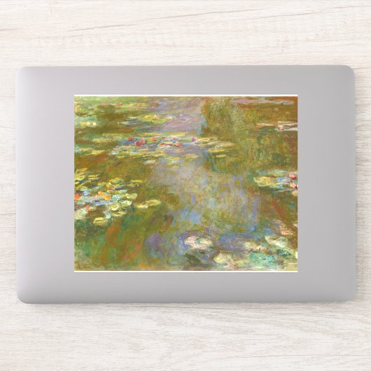 Claude Monet - Waterlelievijver 1917 Sticker (Computer)