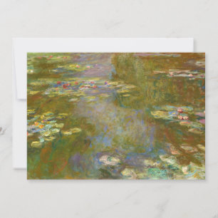 Claude Monet - Waterleliviiver 1917 Bedankkaart