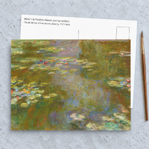 Claude Monet - Waterleliviiver 1917 Briefkaart