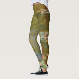 Claude Monet - Waterleliviiver 1917 Leggings
