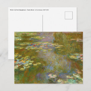 Claude Monet - Waterlellevijver 1917 Briefkaart