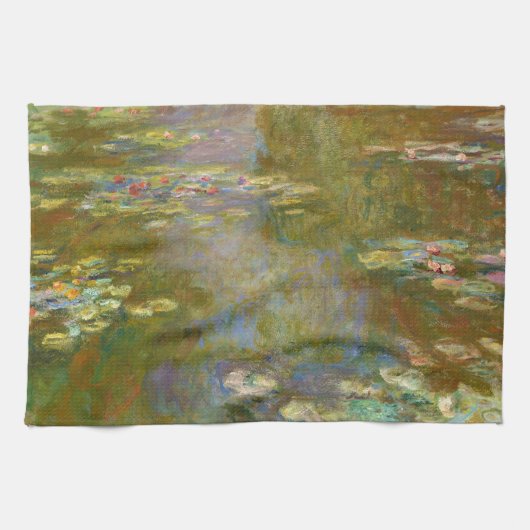 Claude Monet - Waterlellevijver 1917 Theedoek (Horizontaal)