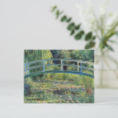 Claude Monet - Waterlellevijver en Japanse Brug Briefkaart (Staand voorkant)