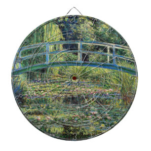 Claude Monet - Waterlellevijver & Japanse Brug Dartbord