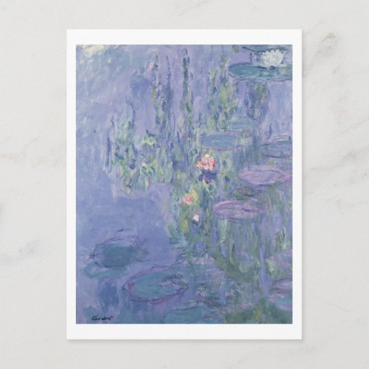 Claude Monet | Waterlib Briefkaart (Voorkant)