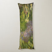Claude Monet | Waterlib Lichaamskussen (Achterkant (Verticaal))