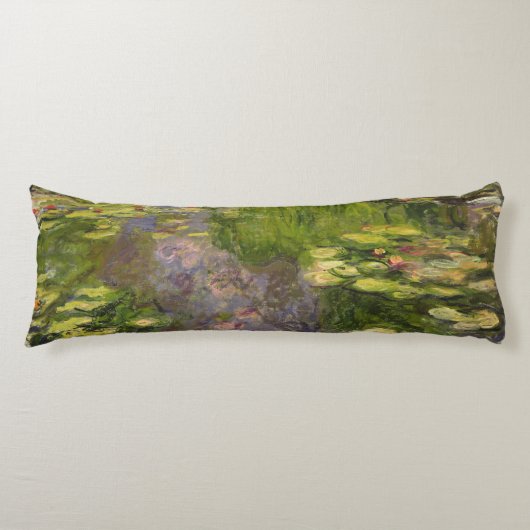 Claude Monet | Waterlib Lichaamskussen (Voorkant)