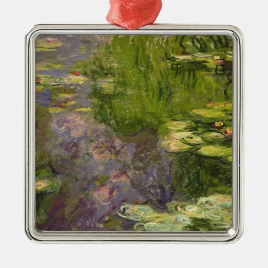 Claude Monet | Waterlib Metalen Ornament (Voorkant)