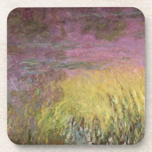 Claude Monet   Waterlib op zonsondergang Onderzetter