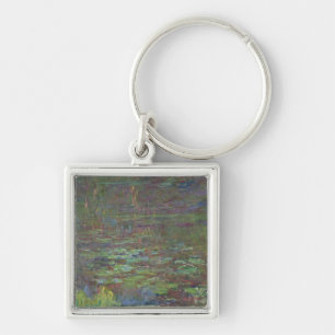Claude Monet Waterlib op zonsondergang Sleutelhanger