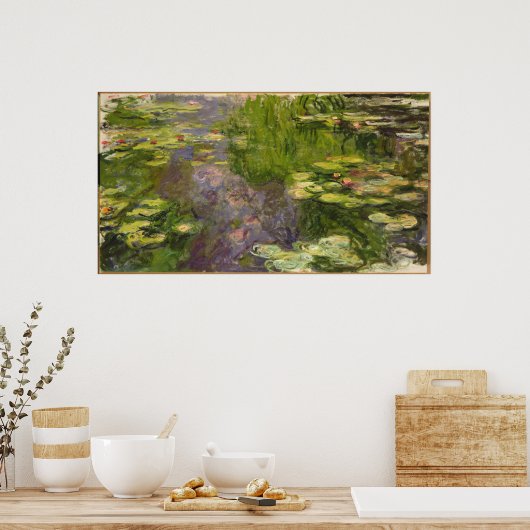 Claude Monet | Waterlib Poster (Keuken)