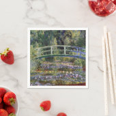 Claude Monet,waterlibuien,japanse brug,tuin; Servetten (Insitu)