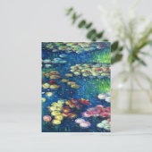 Claude Monet Waterlĳnen 3 Briefkaart (Staand voorkant)