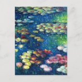 Claude Monet Waterlijnen 3 Briefkaart (Voorkant)