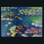Claude Monet Waterlĳnen 3 Snijplank<br><div class="desc">Een charmante klassieke glazen snijplank met prachtige waterlappen,  geschilderd door de Franse impressionistische schilder Claude Monet.</div>