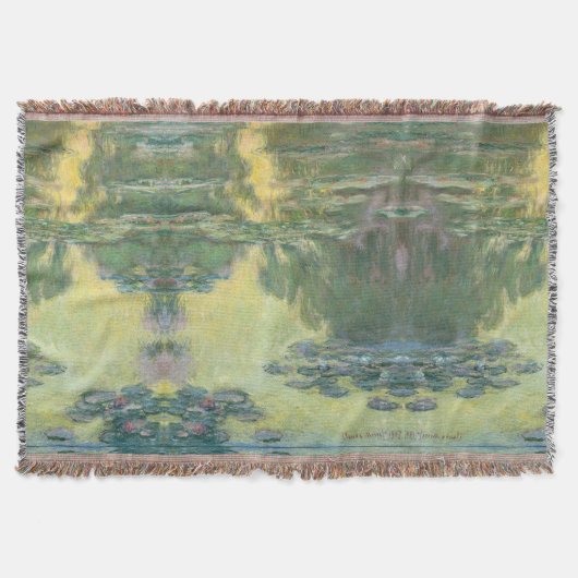 Claude Monet – Waterlilies – 1907 Deken (Voorkant)