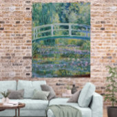 Claude Monet Waterlilies and Japanese Bridge Poster
