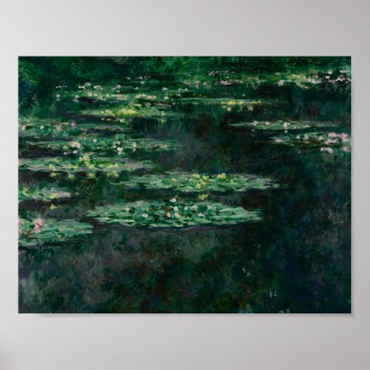 Claude Monet - Waterlilies Poster (Voorkant)