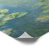 Claude Monet - Waterlilies Poster (Hoek)