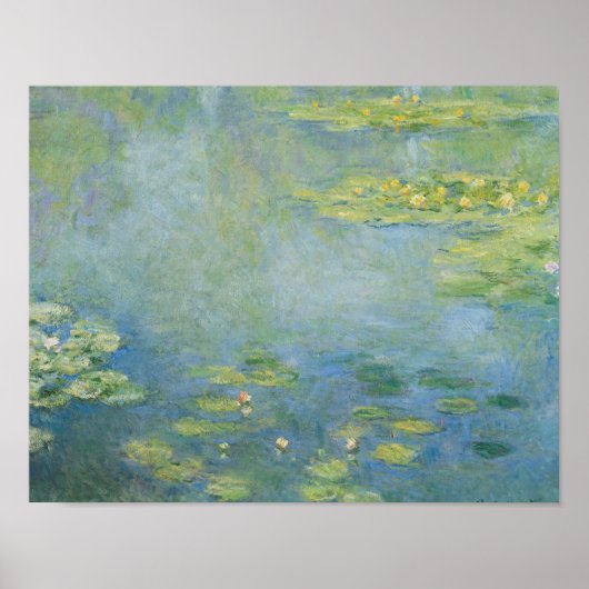 Claude Monet - Waterlilies Poster (Voorkant)