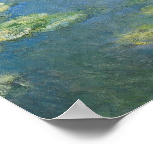 Claude Monet - Waterlilies Poster (Hoek)