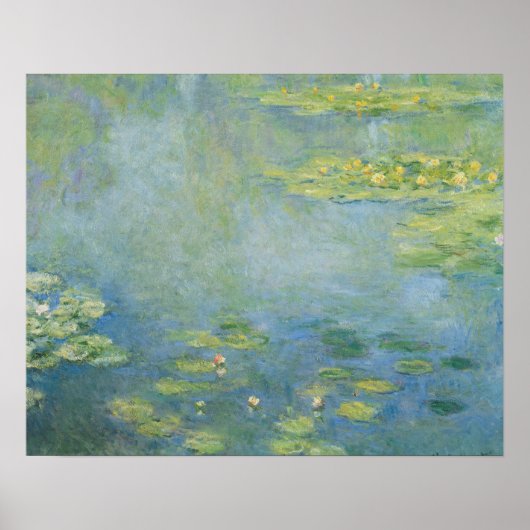 Claude Monet - Waterlilies Poster (Voorkant)