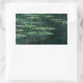 Claude Monet - Waterlilies Rechthoekige Sticker (Tas)