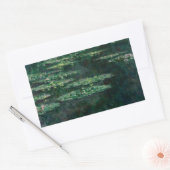 Claude Monet - Waterlilies Rechthoekige Sticker (Envelop)