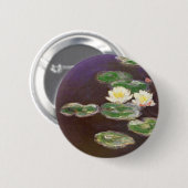 Claude Monet - Waterlilies Ronde Button 5,7 Cm (Voorkant /achterkant)