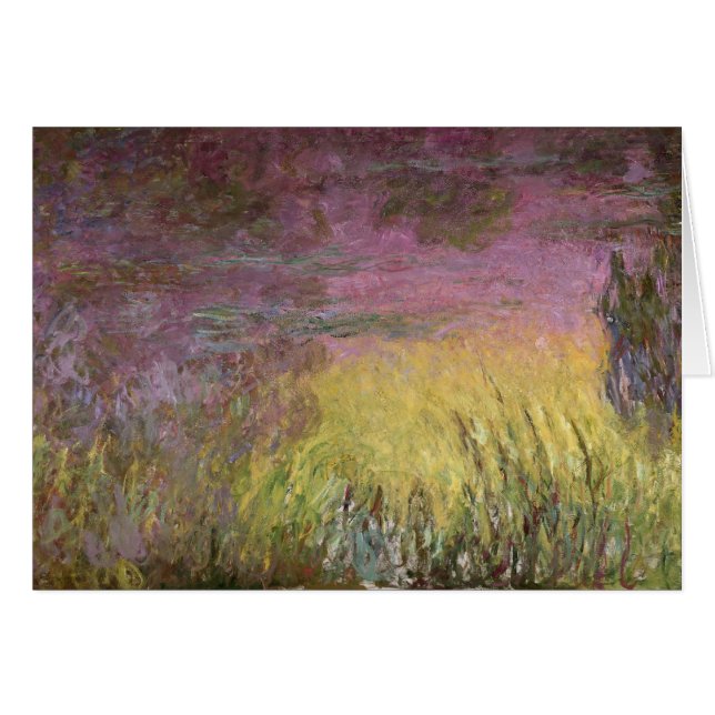 Claude Monet | Waterlilies Sunset, 1915-26 (Voorkant Horizontaal)