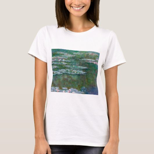 Claude Monet/Waterlilies T-shirt (Voorkant)